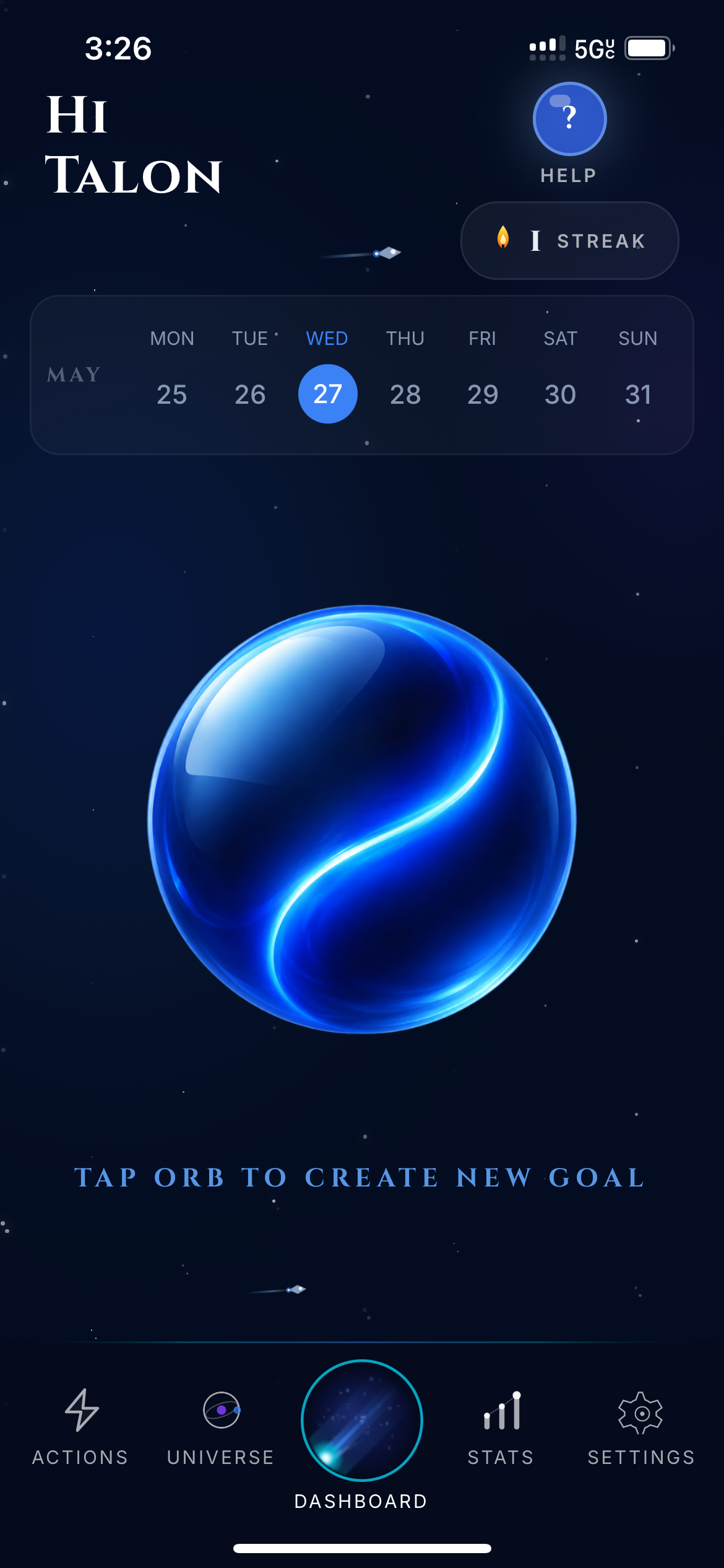 Talon dashboard